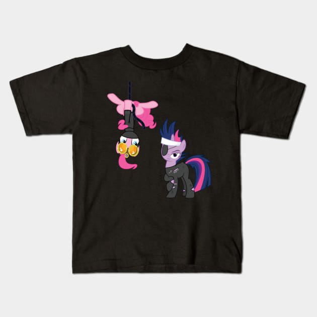 Tactical Pony Kids T-Shirt by guest7050tkm00jihioa0j40y